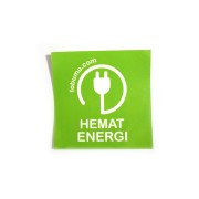 Stiker Hemat Energi Hijau