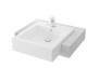 TOTO LW642CJ Semi Recessed Lavatory / Wastafel 1